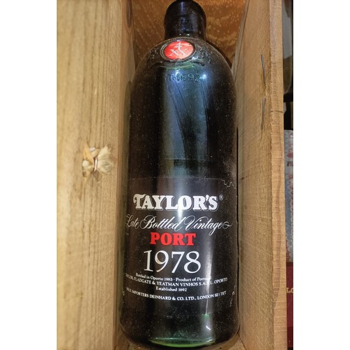 1181 - 1978 Taylor's LBV Port, Magnum in original wooden box, 1btl