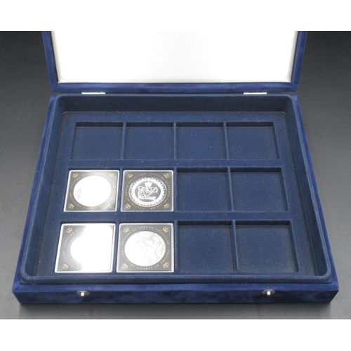 725 - Westminster - Lifetime of Service Silver Proof Coin Collection, 16 silver proof coins (3 accented wi... 