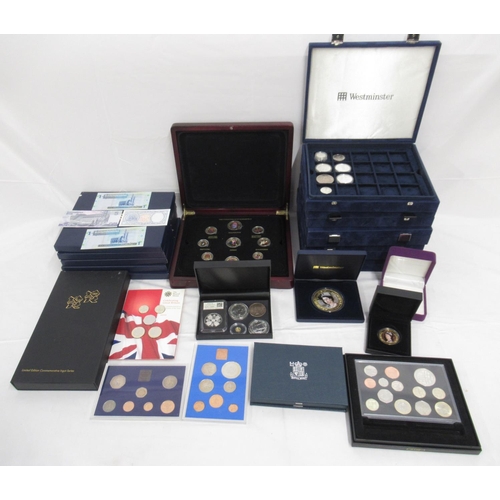 776 - Large assorted collection of GB and International Proof coins and coins from Westminster, Royal Mint... 