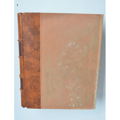 194 - Hardback leather bound copy of The World On Wheels by H.O.Duncan, printed by Herbert Clarke, Paris. ... 