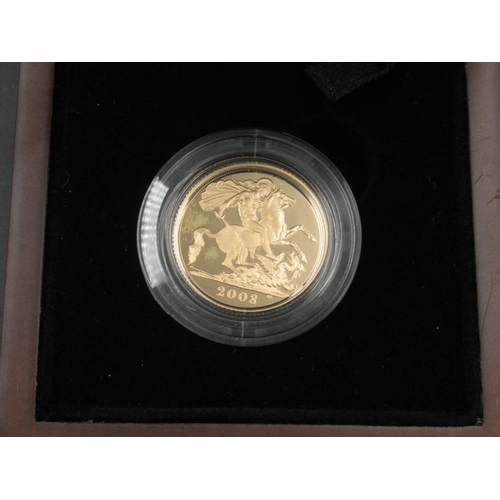 620 - The Royal Mint - 2008 United Kingdom Gold Proof Sovereign, Limited Edition no. 3008/12500, with orig... 