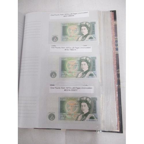 788 - Assorted collection of C20th British bank notes, covering various dates and denominations to inc. 2 ... 