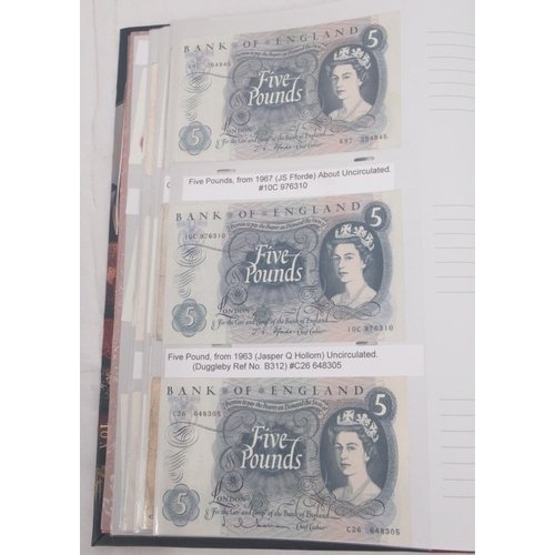 788 - Assorted collection of C20th British bank notes, covering various dates and denominations to inc. 2 ... 