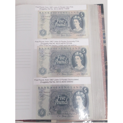 788 - Assorted collection of C20th British bank notes, covering various dates and denominations to inc. 2 ... 