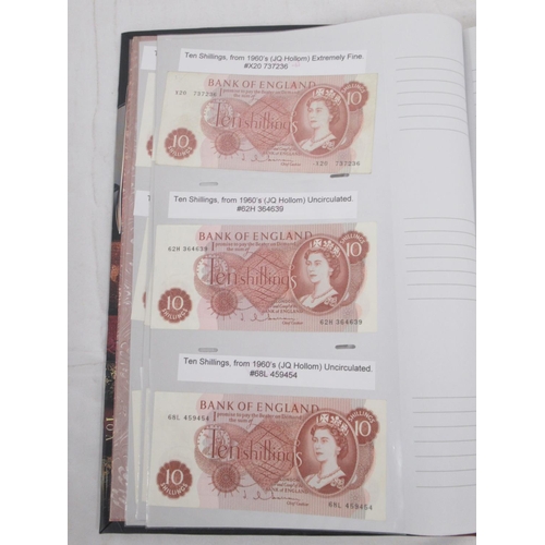 788 - Assorted collection of C20th British bank notes, covering various dates and denominations to inc. 2 ... 