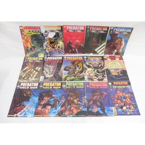 335 - Dark Horse Comics - Predator, Terminator and Robocop comics to include: Predator Bad Blood #1 & 4 of... 