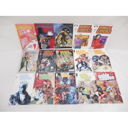 341 - Image Comics - large assorted collection of Image comics to include: Noble Causes, New Force, New Ma... 