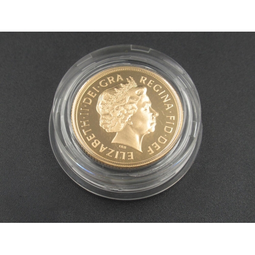 622 - Royal Mint - The 2004 United Kingdom Gold Proof Sovereign, Limited Edition No. 07508/15000, in origi... 