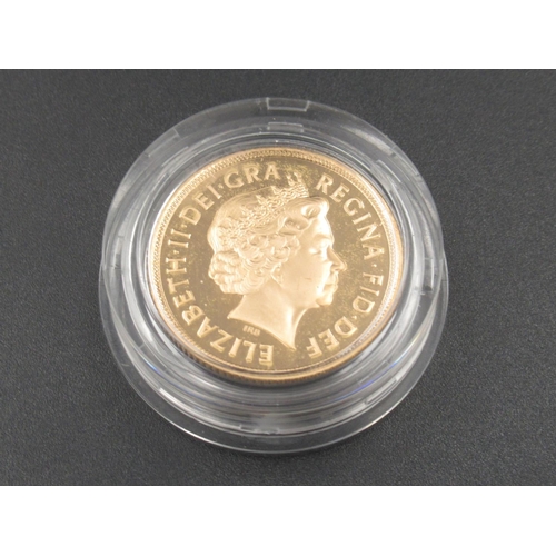 623 - Royal Mint - 2006 United Kingdom Gold Proof Sovereign, Limited Edition no.0903/12500, in original bo... 