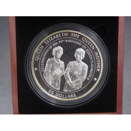 666 - Royal Mint 1996 Fiji Silver Proof $50 Coin, Limited Edition no.774/999 (1kg)