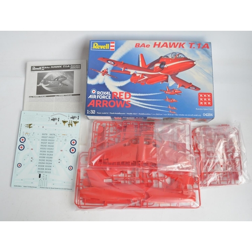 38 - Five 1/32 scale British jet and helicopter model kits from Revell to include Tornado GR.1'Gulf War' ... 