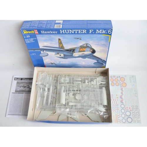 38 - Five 1/32 scale British jet and helicopter model kits from Revell to include Tornado GR.1'Gulf War' ... 