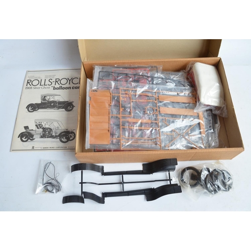 80 - Bandai 1/16 scale Rolls Royce 1908 Silver Shadow Balloon Car (please note one fender snapped, see ph... 