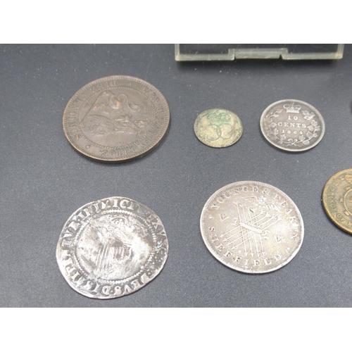 762 - Collection of assorted British and International coins and tokens from the 18th, 19th and 20th centu... 