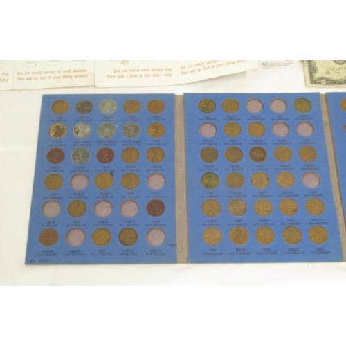 761 - Collection of assorted c19th/20th American coins to inc. a folder cont. various quarter-dollars, hal... 