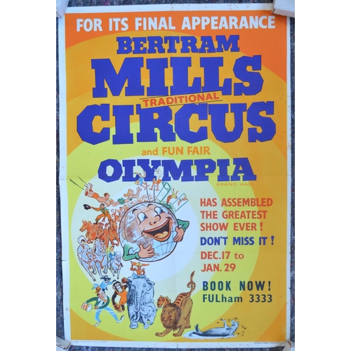 1158 - Ten circus event advertising posters to include Peter Jay Hippodrome Circus circa 1990's (50.5x33.7c... 