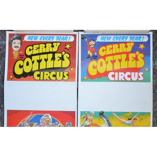 1158 - Ten circus event advertising posters to include Peter Jay Hippodrome Circus circa 1990's (50.5x33.7c... 