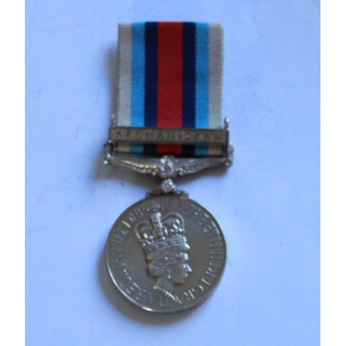 984 - Operational Service Medal (Afghanistan) To 25199612 Gunner M.M. Ruark. Royal Artillery.