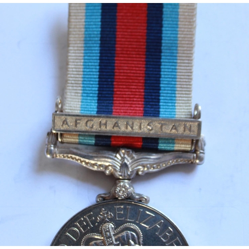 984 - Operational Service Medal (Afghanistan) To 25199612 Gunner M.M. Ruark. Royal Artillery.