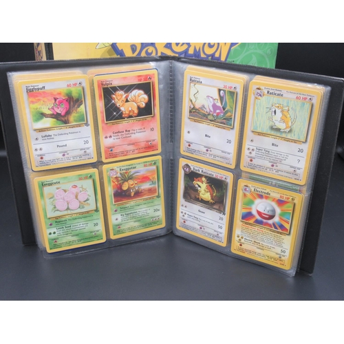 164 - Two Pokemon trading card folders containing approx. 175 cards c1999 and c2000