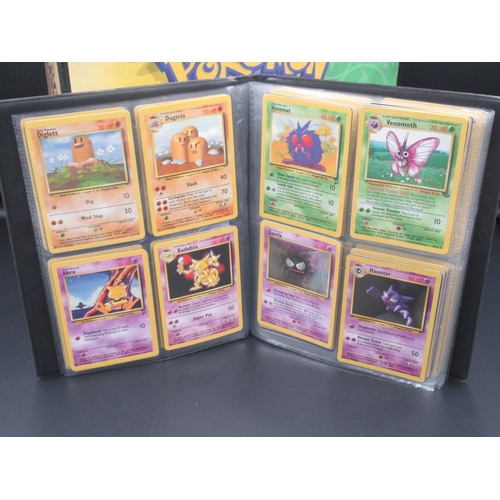 164 - Two Pokemon trading card folders containing approx. 175 cards c1999 and c2000