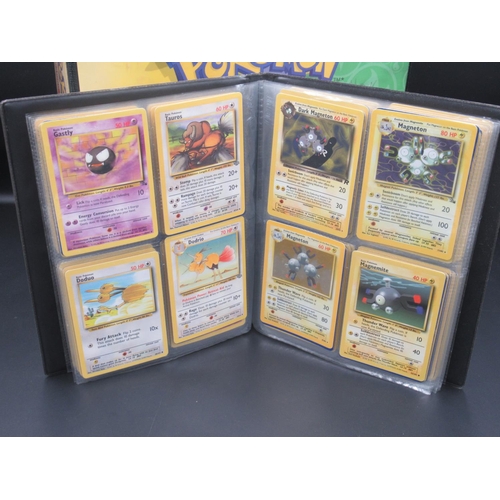 164 - Two Pokemon trading card folders containing approx. 175 cards c1999 and c2000