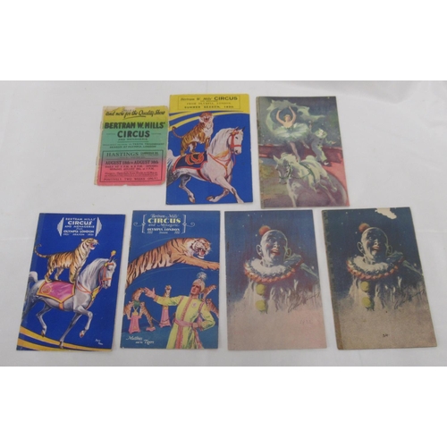 1168 - Bertram Mills Circus -  an impressive collection of Bertram Mills Circus programmes (approx. 93), he... 