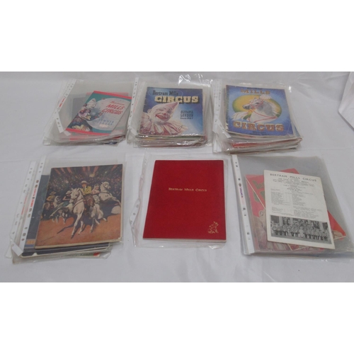 1168 - Bertram Mills Circus -  an impressive collection of Bertram Mills Circus programmes (approx. 93), he... 