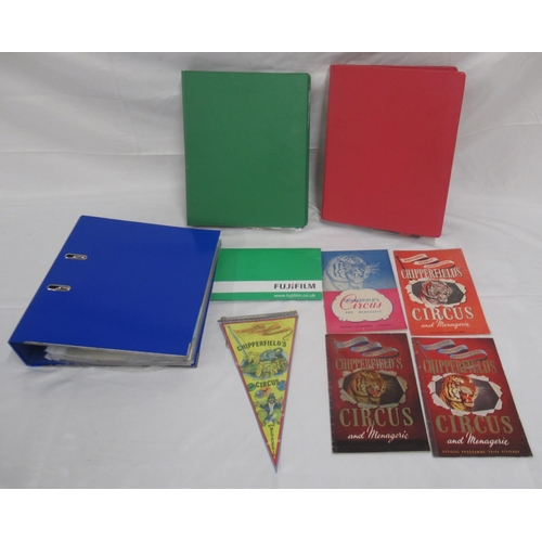 1169 - Chipperfields Circus - collection of Chipperfields Circus programmes, Mary Chipperfields Circus book... 