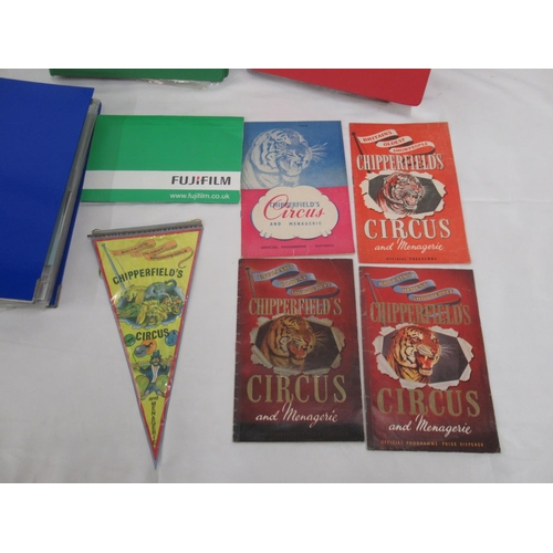 1169 - Chipperfields Circus - collection of Chipperfields Circus programmes, Mary Chipperfields Circus book... 