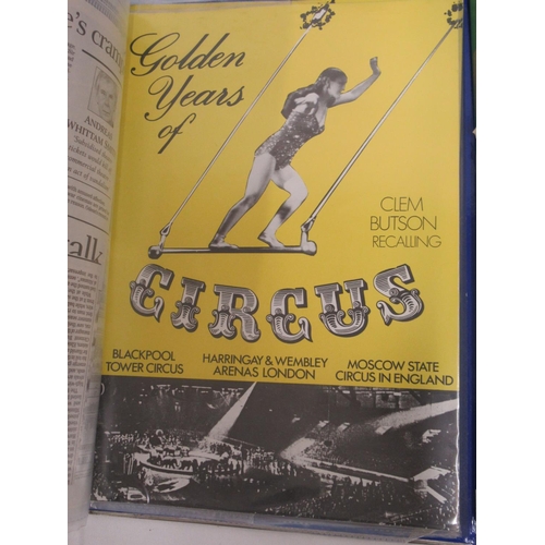 1172 - A large mixed collection of British and visiting International circus programmes and ephemera, cover... 