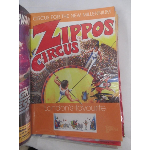 1172 - A large mixed collection of British and visiting International circus programmes and ephemera, cover... 