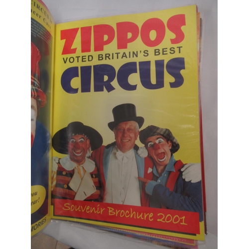 1172 - A large mixed collection of British and visiting International circus programmes and ephemera, cover... 