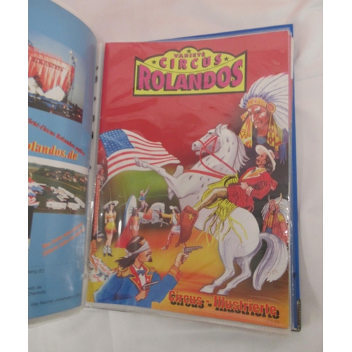 1173 - Mixed collection of Soviet and East German circus programmes from the 1960s -80s, and photos taken o... 