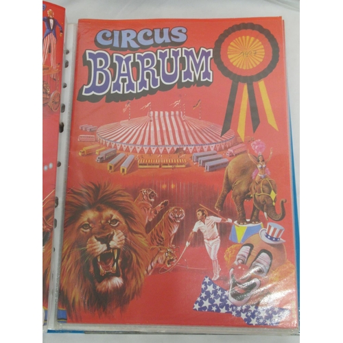 1173 - Mixed collection of Soviet and East German circus programmes from the 1960s -80s, and photos taken o... 