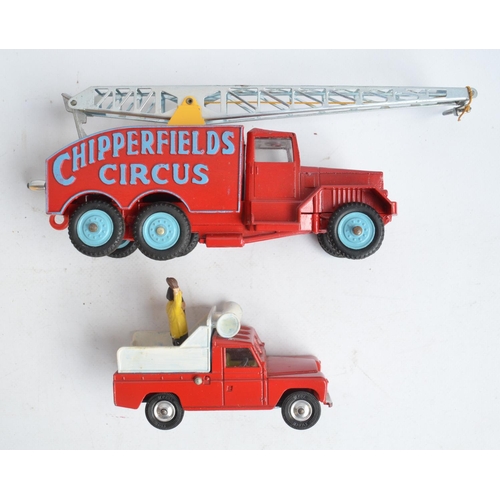 1179 - Collection of vintage mostly boxed Corgi Major Toys Chipperfield's Circus diecast model vehicles to ... 