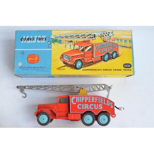 1180 - Collection of vintage Corgi Toys diecast Chipperfield's Circus model vehicles to incl. 1139 Chipperf... 