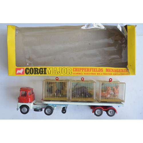 1180 - Collection of vintage Corgi Toys diecast Chipperfield's Circus model vehicles to incl. 1139 Chipperf... 