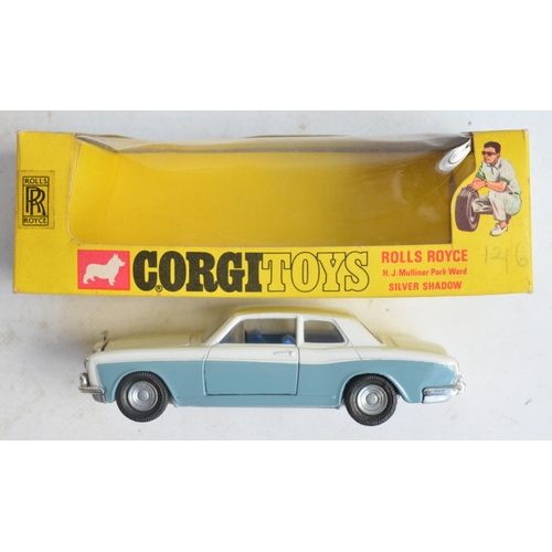 1181 - Corgi Major Toys vintage 1146 Carrimore tri-deck MkV car transporter with Scammell Handyman Mk3 trac... 