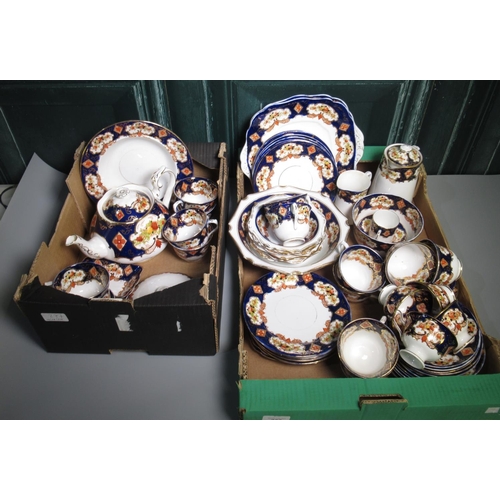 277 - Collection of Royal Albert Crown China tea ware comprising; fruit set, 20 various cups, 20 saucers, ... 