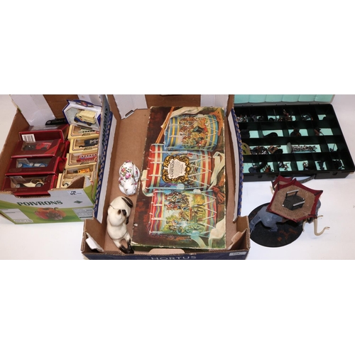 175 - Games Workshop and other Lord of the Rings figures, Waddingtons Campaign board game, seven Matchbox ... 