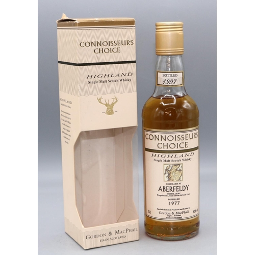 624 - Gordon & MacPhail Connoisseur's Choice Aberfeldy single malt Scotch whisky, distilled 1977, 35cl, wi... 