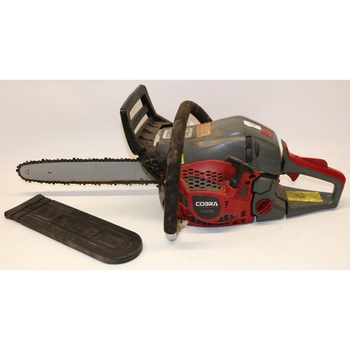 178 - Cobra CS420 petrol chainsaw, 13