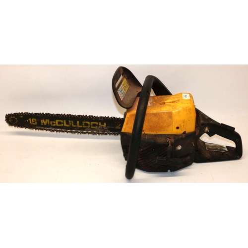 179 - McCulloch MAC 540E Evolution petrol chainsaw, 16