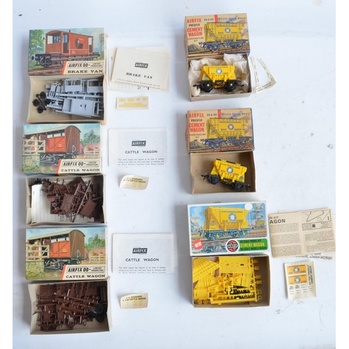 114 - Collection of OO/HO gauge railway plastic model kits from Airfix, mostly unbuilt to include 2x 0-4-0... 