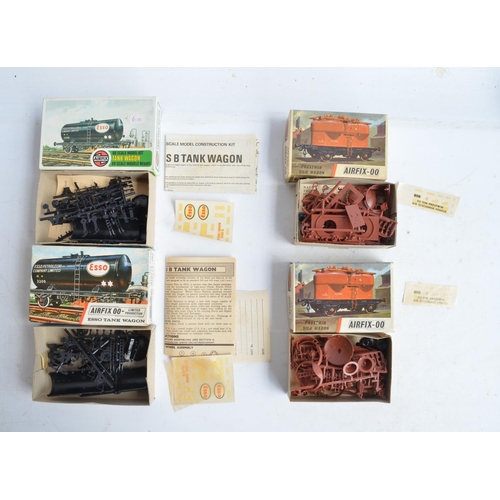 114 - Collection of OO/HO gauge railway plastic model kits from Airfix, mostly unbuilt to include 2x 0-4-0... 