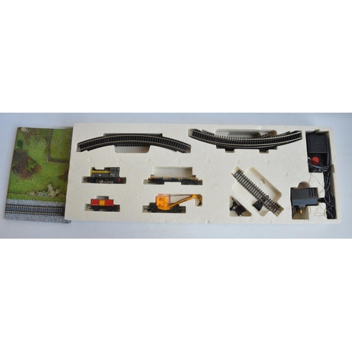 115 - Two boxed Hornby OO gauge train sets to include InterCity 225 train set R824 with Class 91 power and... 