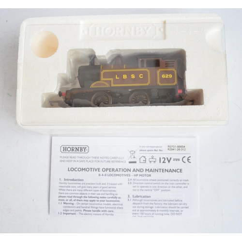 125 - Four boxed OO gauge 0-4-0 electric steam train models from Hornby to include a Smokey Joe Class 0F (... 