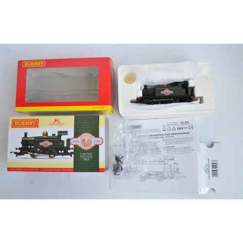 125 - Four boxed OO gauge 0-4-0 electric steam train models from Hornby to include a Smokey Joe Class 0F (... 