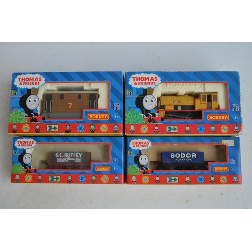 127 - Four boxed OO gauge Thomas The Tank Engine themed railway models from Hornby to include R9047 Bill 0... 